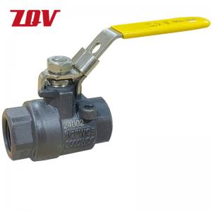 2 PC Full Port Carbon Steel Seal Weld Ball Valve 3000WOG