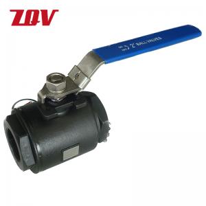 2 PC Full Port Carbon Steel Seal Weld Ball Valve 6000WOG