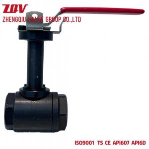 2 PC Full Port Forged Carbon Steel Extende Stem Ball Valve 2000PSI
