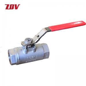 2 PC Full Port Stainless Steel Seal Weld Ball Valve 3000WOG