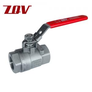 2 Piece Seal welded  Ball Valve 2000PSI