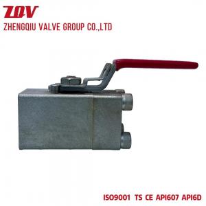 2PC 3000PSI Compact Floating Forged A105 Ball Valve