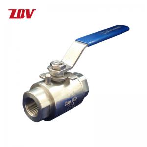 2PC FP Forged Stainless Steel F316 Ball Valve 800LB