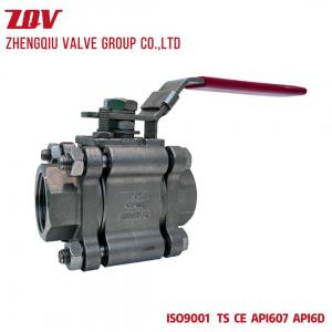 3PC FP 2000PSI Stainless Steel Ball Valve