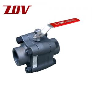 3PC Forged Steel Ball Valve