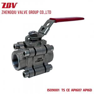 3PC Full Port 2000PSI Stainless Steel Ball Valve
