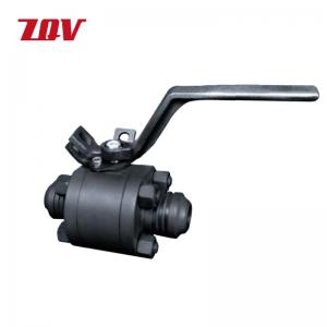 3PC Full Port 800LB Forged Carbon Steel A105 Butt Weld Ball Valve