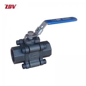 3Piece 1500PSI Reduced Port Carbon Steel WCB Ball Valve