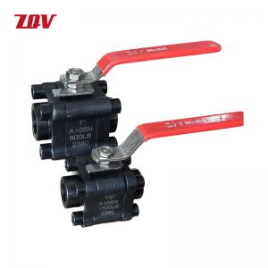 3Piece A105L Full Port 800LB&1500LB Forged Carbon Steel Ball Valve