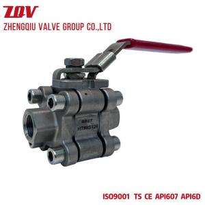 3Piece FP 2000PSI Stainless Steel NPT Ball Valve