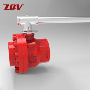 4INCH BOLTED BODY OILFIELD BALL VALVES 5000PSI