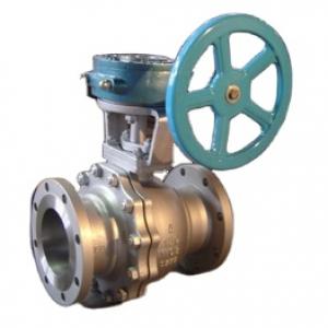 ANSI 150lb 6in Stainless Steel CF8M Gear Operated Flange End Ball Valve