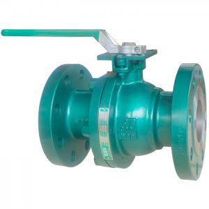ANSI 300lb 3in Carbon Steel WCB Split-Body Flange End Ball Valve