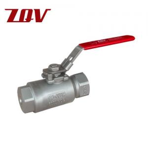 API607 Firesafe NACE MR-0175 2PC Ball Valve 6000WOG with ISO 5211 Mounting Pad API607 Firesafe NACE MR-0175 2PC Ball Valve 6000WOG with ISO 5211 Mounting Pad