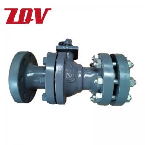 API6D 600lb 3in RP Carbon Steel WCB Split-Body Flange End Ball Valve