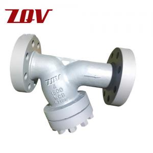 Class 1500 Y Strainer ASTM A216 WCB ASME B16.34  RTJ End