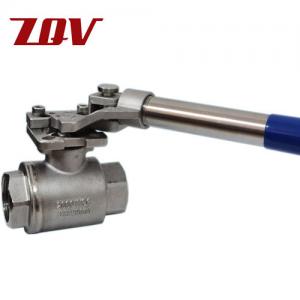 Deadman Ball Valve with Spring Return Handle  2000 PSI