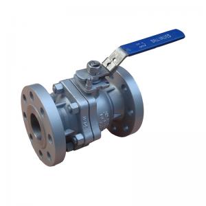 ANSI 300lb 2-1/2in Carbon Steel WCB Split-Body Flange End Ball Valve