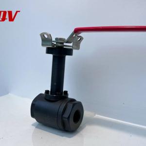 Forged Carbon Steel A105  Extended Stem NPT Ball Valve