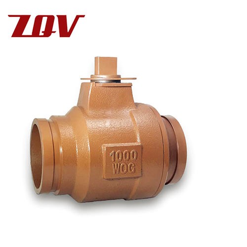 Grooved End Ball Valve Ductile Iron A395
