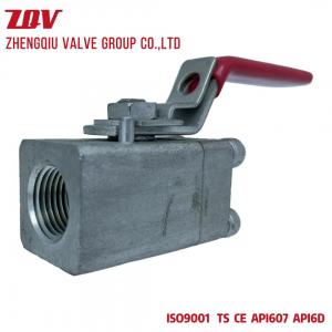 NACE MR0175 2PC 3000PSI Compact Floating Forged A105 Ball Valve