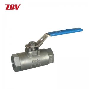 Seal Weld 2piece Full Port Stainless Steel Ball Valve 3000WOG