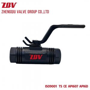 Socket Weld Full Port 6000PSI A105 Forged Carbon Steel Ball Valve
