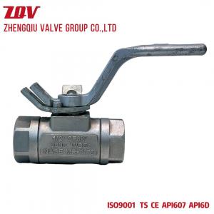 Threaded End Full Port 3000WOG Stainless Steel CF8M Ball Valve