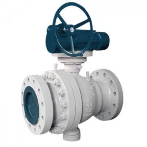 Trunnion ANSI 600LB FP Carbon Steel WCB Split-Body Flange End Ball Valve